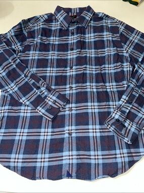 Untuckit plaid flannel shirt size XL